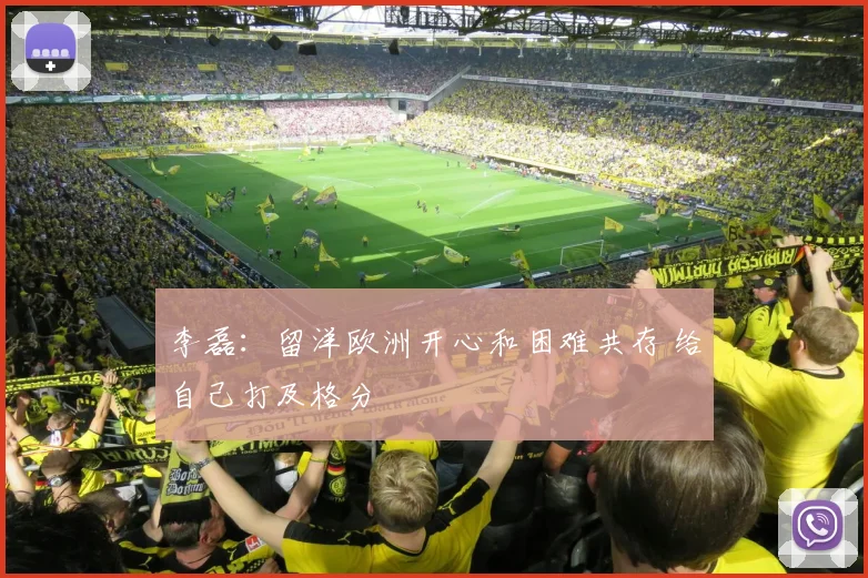 李磊：留洋欧洲开心和困难共存 给自己打及格分