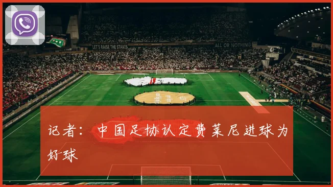 记者：中国足协认定费莱尼进球为好球